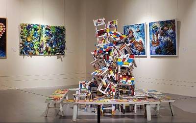 遇見(jiàn)·花開(kāi) 重慶市合川區(qū)大南街幼兒園兒童藝術(shù)展開(kāi)幕與多媒體設(shè)計(jì)探索